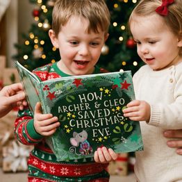 Personalised Christmas Eve Children's Book alternative