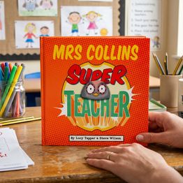 Personalised 'Super Teacher' Book alternative