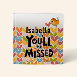 'You'll Be Missed' Personalised Book