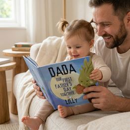 'Our First Father's Day Together' / 'This Time Last Year' Book for Dads alternative